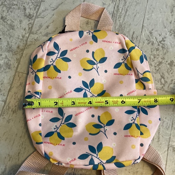 Kendall + Kylie Mini Backpack & Multi-Use Makeup Travel Zip Pouch Bag Set - Picture 11 of 13